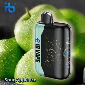 E-papierosy 35000 Puffów - Kwaśne Lody Jabłkowe | Orzeźwiający Smak